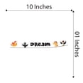 thumbnail image 4 of Children Dream Beautiful Cartoon Wall Decal Decoration Beautiful Birds Vinyl Wall Decal for Kids Room Lasts Years and Easily Removable - Size: 10 In(W) x 1 In(H), 4 of 5