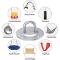 thumbnail image 4 of Ceiling Hook Hanging Chair Premium Stainless Steel Bracket Up To 400kg For Hanging Chair Hammock Punching Bag Sling Trainer Yoga Cloth Awning Nest Swi, 4 of 4
