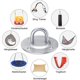thumbnail image 4 of Ceiling Hook Hanging Chair Premium Stainless Steel Bracket Up To 400kg For Hanging Chair Hammock Punching Bag Sling Trainer Yoga Cloth Awning Nest Swi, 4 of 4