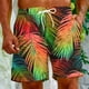 thumbnail image 1 of Puntoco Pantalones Cortos De Playa Para Hombre Con Bolsillo Con Cordón Y Pantalones Cortos Estampados Verde Xxl,Pantalones Cortos Hombre, 1 of 5