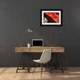 thumbnail image 3 of Hausenflock, Alan 18x13 Black Ornate Wood Framed with Double Matting Museum Art Print Titled - Red Racer II, 3 of 4