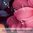 thumbnail image 3 of yowmns Waterproof Shower Curtain Set with Hooks - Vibrantly Printed Bathroom Curtains for Stylish Shower Décor, 3 of 6