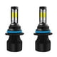 thumbnail image 1 of Kits de LED de 4 pares laterales 6000LM Bombilla FOG 6000K Lámpara de 9004 HB1 Cola Faros LED para vehículos, 1 of 8