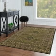 thumbnail image 2 of Linon Home DÃ©cor Serape Area Rug Collection, Green and Ivory, 8' x 10.6', 2 of 4