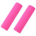 thumbnail image 4 of Empuñadura de manillar para raqueta de bádminton, antideslizante, mate, de goma colorida, 2 uds. (rojo rosa), 4 of 8