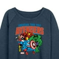thumbnail image 3 of Marvel The Avengers - American Tour - Women's French Terry Pullover Sweatshirt, 3 of 5