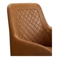 thumbnail image 5 of Moe's Home Collection Cantata Dining Chair Tawny Vegan Leather-M2, 5 of 5