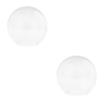 thumbnail image 1 of Matsuzay Vintage Industrial Pendant Glass Light Lamp Ceiling Lamp Globe D  Shade Hanging 2piezas Claro 13 cm, 1 of 1