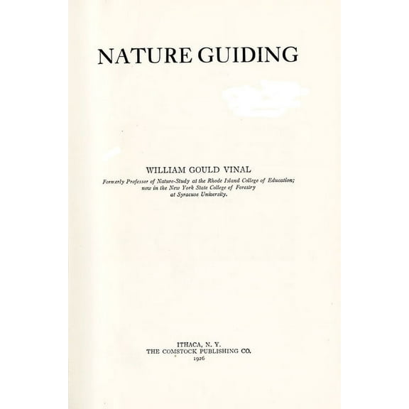 Nature Guiding, (Paperback)