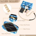 thumbnail image 3 of FORMRS Women Crossbody Purse with Chain Strap Vegan Leather Shoulder Handbag, Blue Bears, 3 of 7