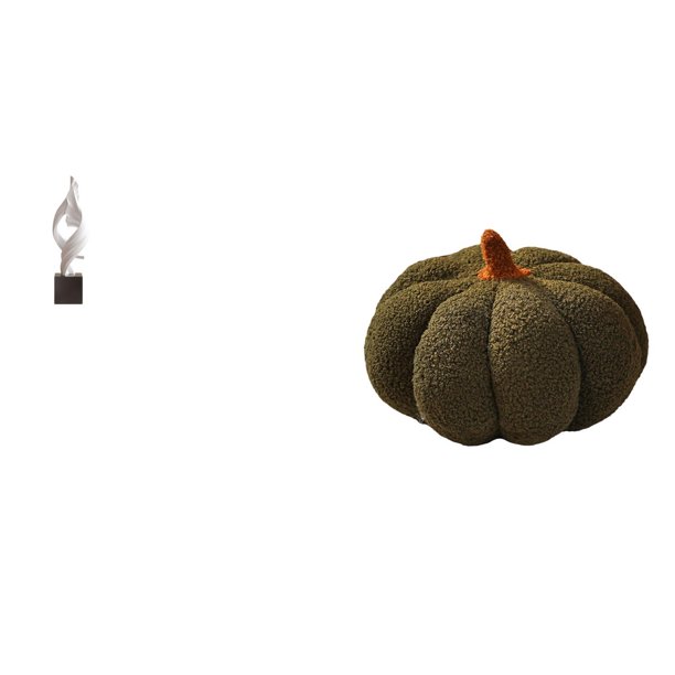 Estatua De Calabaza De Arte Abstracto, Escultura Decorativa De Resina, Recuerdo, Figura De Peluche, Cojín Para Casa, Oficina, Mesa De Café, Sofá, Cama, Dormitorio, Decoración De Habitación