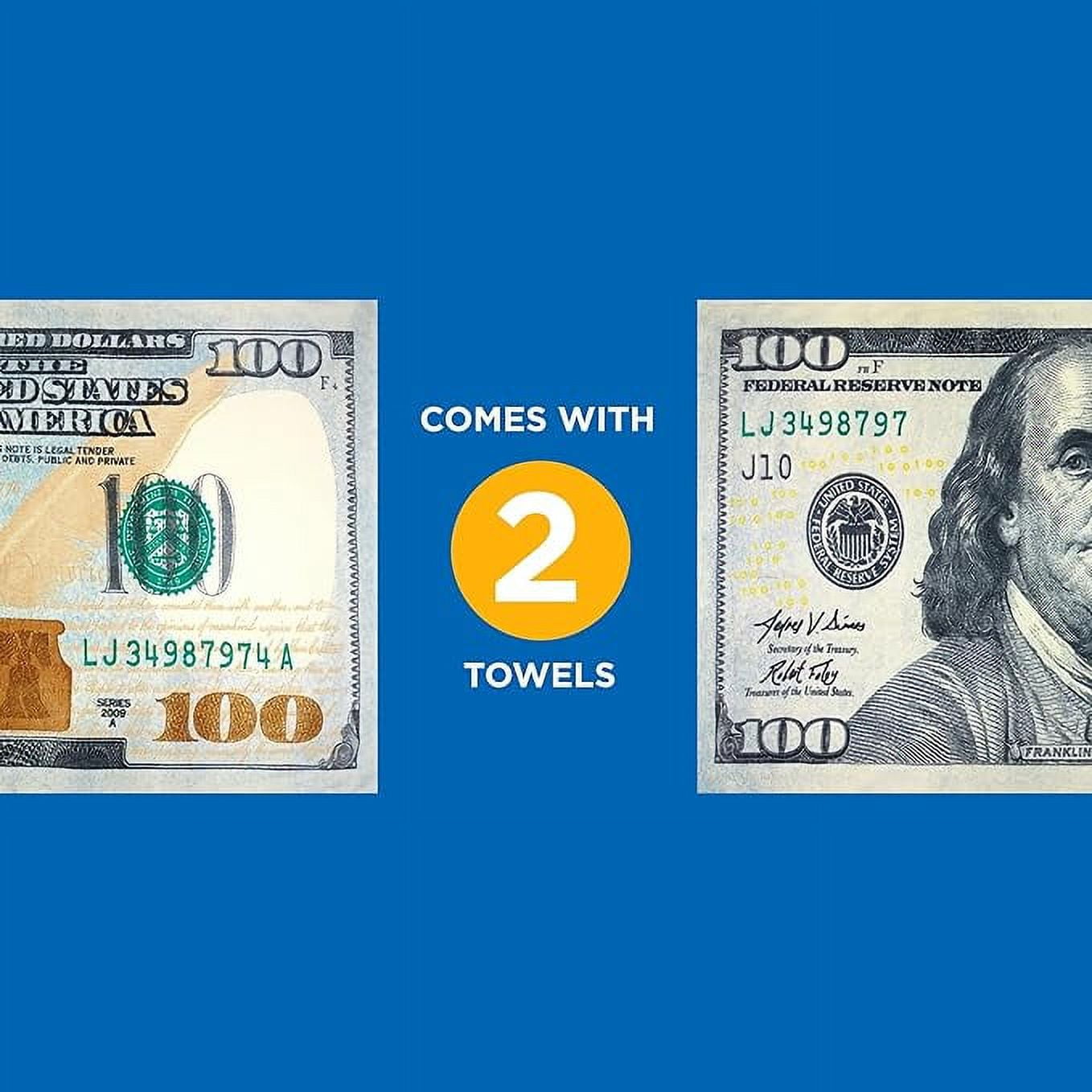 Kaufman New Bill Multicolor Beach Towel. Size 30"x 60" Bath Towel - 2 Pack Set