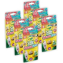 Crayola Silly Scents Smash Ups Colored Pencils, 12 Per Pack, 6 Packs