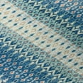 thumbnail image 6 of Bravado Indoor/Outdoor Blue Ikat 10' x 14' Non-Skid Area Rug, 6 of 8