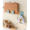 thumbnail image 4 of Adjustable Wall Mounted Pot Lid Rack Holder, Pan Cover Organizer for Kitchen Storage, TIKA, 4 of 7