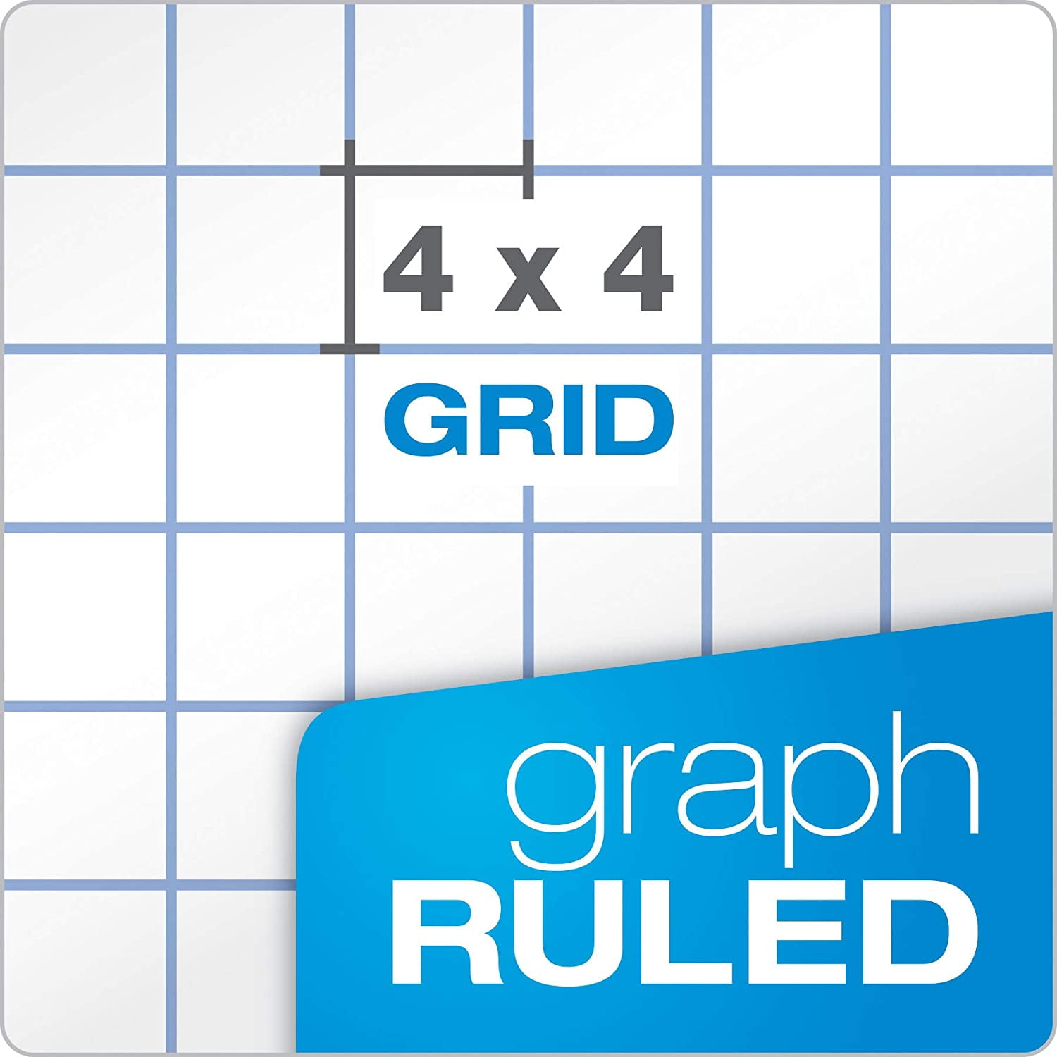 4 x 4 Graph Rule 8-1/2 x 11 Oxford Filler Paper 62360 1 3-Hole Punched 400 Sheets Per Pack Loose-Leaf Paper for 3-Ring Binders 