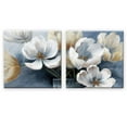thumbnail image 2 of wall26 2 Panel Square Canvas Wall Art - Vintage Style Flower Petals - Giclee Print Gallery Wrap Modern Home Art Ready to Hang - 24"x24" x 2 Panels, 2 of 4