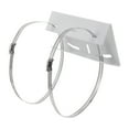 thumbnail image 1 of Pole Mount Bracket Mount Camera Loops Bracket Vertical Pole Bracket with Hoops, 1 of 7