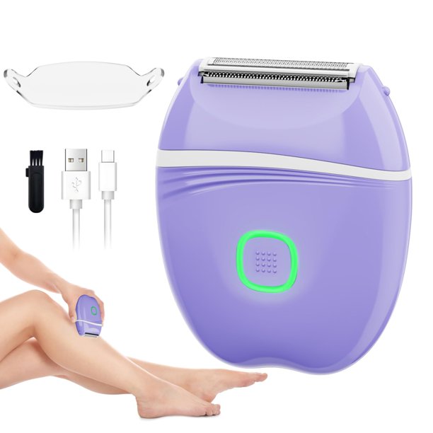 Afeitadora eléctrica para mujer XYOUWEI, uso en seco y húmedo, recargable