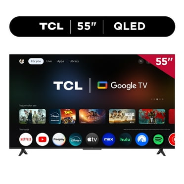 TCL 55" Q Series (NEW 2025)  4K UHD HDR QLED Smart TV with Google TV – 55Q51K