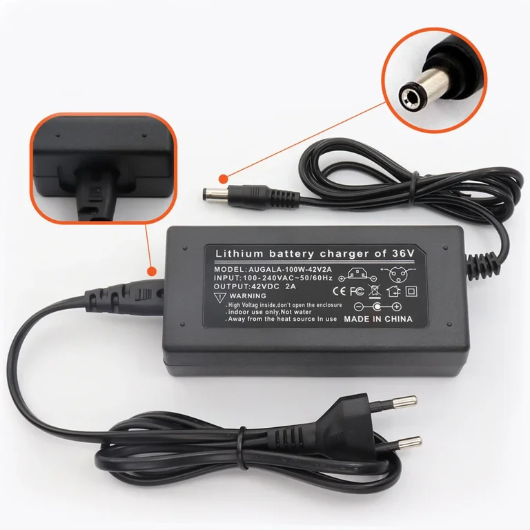 42V 2A Charger For 36V Electric Bike E-bike Scooter Li-ion Battery - XLR Plug