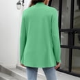 thumbnail image 5 of Nestiefly Lightweight Cardigan for Women 2026 Long Sleeve Open Front Casual Cardigans with Pockets Green XL, 5 of 5