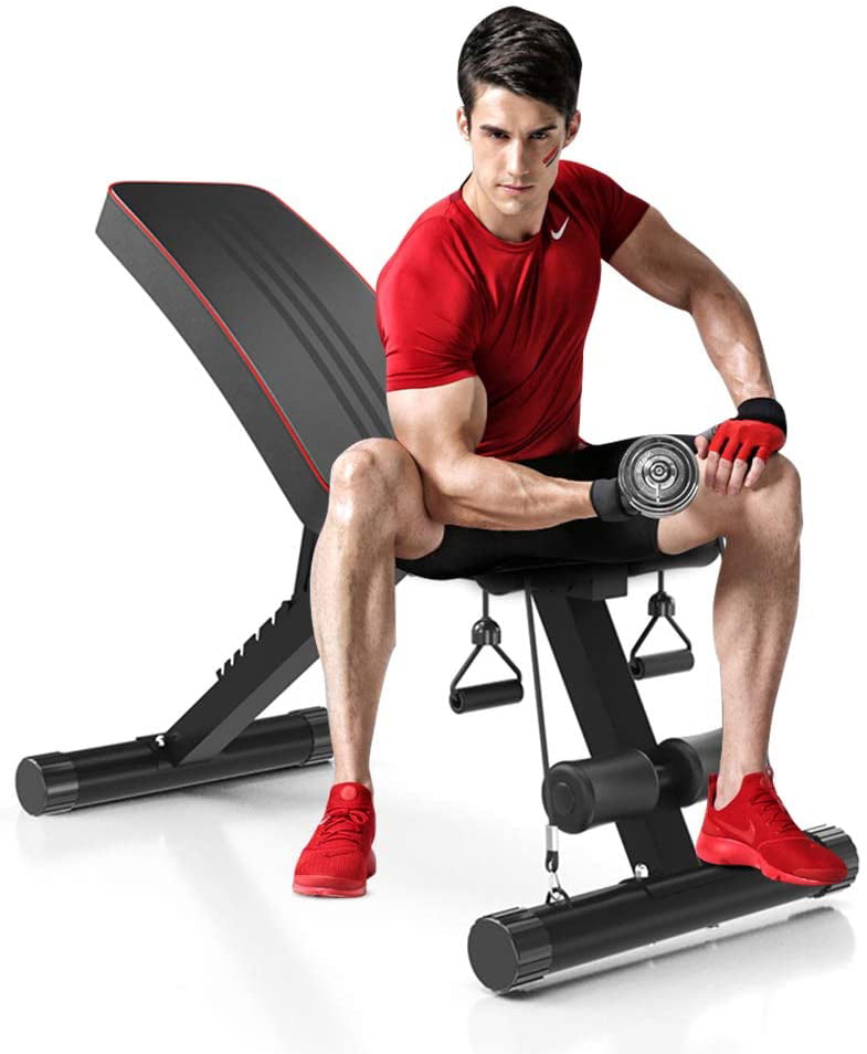 Details about   Flat Weight Workout Bench Press Exercise Strength Training Home Gym Performance