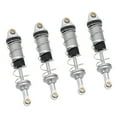 thumbnail image 3 of VONKY 4pcs Smooth Front Rear Shock Absorber Aluminum Alloy For MN128 1/12 Crawler RC Car Accessories Replacement Parts RC Upgrade Part Silver, 3 of 3