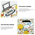 thumbnail image 3 of Gukieu Ducks and Anchors Print Suitcase Protective Cover, Elastic Zipper Buckle Suitcase Protective Cover, Suitable for Travel, Business Trip-Medium, 3 of 7