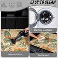 thumbnail image 5 of Xixirimido Universal Car Trunk Mat, All Weather Trunk Protection Cargo Liner Stylish Auto Interior Accessories Durable Cargo Mat 29" x 39", Vintage Boho Mandala Butterfly, 5 of 7