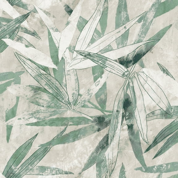Egypt Sherrod Bali Bamboo Jade Peel & Stick Wallpaper