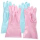 thumbnail image 2 of 2 pares de guantes para lavar platos, reutilizables, para tareas domésticas, de goma., 2 of 5