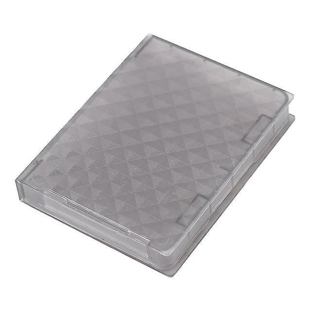 2.5" Hard Case HDD SSD Anti-static Disk Storage Box Shockproof Dustproof Non-slip Gray
