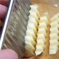 thumbnail image 4 of pitrice Stainless Steel Potato Dough Waves Cutter Slicer Home Kitchen Vegetable Chip Cutter Cooking Tools, 4 of 6