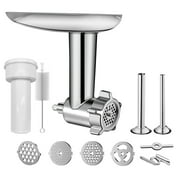 WinHolder Upgrade Food Meat Grinder Attachment For Kitchenaid Kitchen Aid Stand Mixer Set