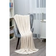 thumbnail image 4 of SAOL Aran Wool Bed Runner Irish Cable Knitted Bed Scarf Chunky Throw Cover, 4 of 6