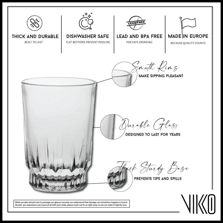 Drinking glass sets that will make sipping on juices much more