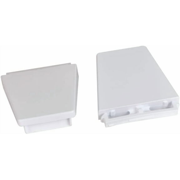 Whirlpool 4318297 Refrigerator Door Shelf Rail End Cap