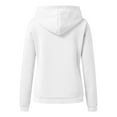 thumbnail image 5 of Aloohaidyvio Hoodies for Women,Womens Fashion Button Hoodies Pocket Long Sleeve Blouse Casual Tops Sweatershirt, 5 of 6