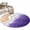 purple, variant on Round Rugs 3Ft, Purple Coastal Beach Round Area Rug Washable Indoor Throw Carpet, Modern Gradient Abstract Sea Waves Small Non Slip Circle Rug for Bedroom Living Room Home Decor Aesthetic