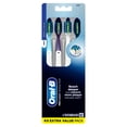 thumbnail image 6 of Oral-B Toothbrush Pack, Pro-Health CrossAction Plaque Removal Manual Toothbrush, Soft Bristles, 4 Count, 6 of 9