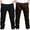 Brown#1, variant on 2 Pack Boys Cargo Pants Elastic Waist Baggy Active Elastic Bottom Joggers Slim Fit Casual Comfy Husky Pants with Multi Pockets