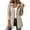 Khaki Jackets, variant on Jsaierl Women's Hooded Utility Anorak Jacket Drawstring Waist with Flap Pockets Lightweight Spring Fall Casual Travel Coat