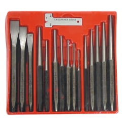 Pneumatic Punch - Astro Pneumatic Tool 1600 16-Piece Punch and Chisel Set