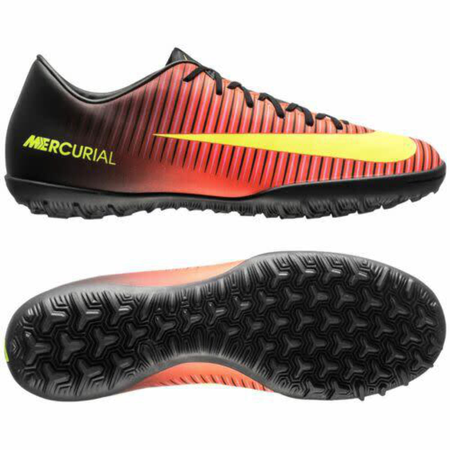 Nike Mercurial Victory VI TF Turf - Crimson/Black 10 -