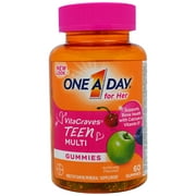 One-A-Day, For Her, VitaCraves, Teen Multi, 60 Gummies(pack of 1)