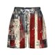 thumbnail image 5 of Mujeres Pantalones Cortos con Bolsillos Impresos Detalle Vendaje, Casual Y Suelto Ajuste Pantalones Cortos de las Mujeres para el Verano, 5 of 9