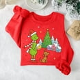 thumbnail image 6 of AKOLKOL Oversized Christmas Sweatshirt Women Tis The Season Christmas Shirt Xmas Tree Long Sleeve Fleece Pullover Tops, 6 of 6