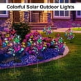 thumbnail image 5 of Rirool Solar Butterfly Lights Outdoor - 2 Pack DIY Waterproof Garden String Lights, Solar Powered, Color Changing for Patio, Lawn, Pathway Décor, 5 of 7