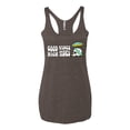 thumbnail image 2 of Wild Bobby Good Vibes High Tides Streetwear Women Tri-Blend Racerback Tank Top, 2 of 6